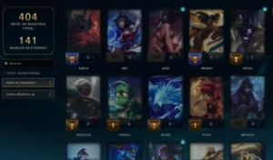 Conta Lol Diamante, 142 Skins(Com Raras), Todos Os Campeões - League of Legends