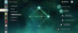 Scaramouche+ assinatura, zhongli, allhaitham atlas celestial - Genshin Impact