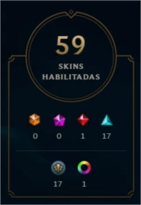 Conta LoL Pl 2, Todos os Campeões - League of Legends