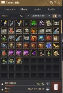 Conta Black Desert 360Ap Com Muito Pacote Economico