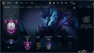 Conta mestre - League of Legends LOL