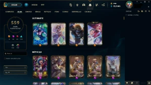 Conta LOL 559 skins - League of Legends