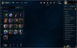 Conta para main ADC no league of legends(656 skins) LOL