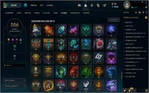 Conta para main ADC no league of legends(656 skins) LOL