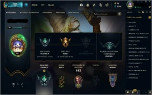 Conta para main ADC no league of legends(656 skins) LOL