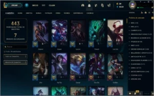 Conta para main ADC no league of legends(656 skins) LOL