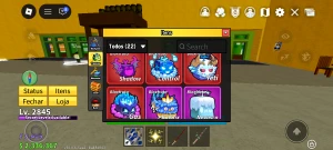 🔥 Conta Blox Fruits Lvl 2845 | Yeti + Control + Gas 🔥 - Roblox