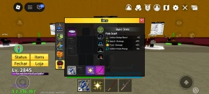 🔥 Conta Blox Fruits Lvl 2845 | Yeti + Control + Gas 🔥 - Roblox