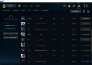 Conta LoL Prata II - League of Legends