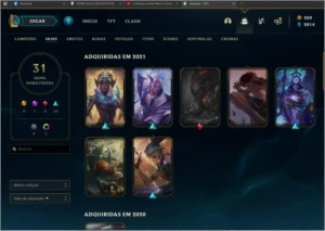 Conta LoL Prata II - League of Legends