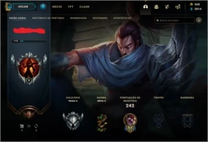 Conta LoL Prata II - League of Legends