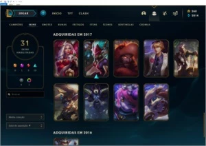 Conta LoL Prata II - League of Legends