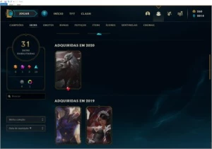 Conta LoL Prata II - League of Legends