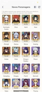 AR59 vários t5*✨ - Genshin Impact