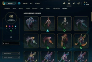 CONTA DE LOL MESTRE RARA - League of Legends