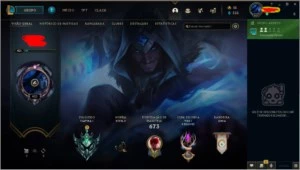 V> acc do lol de 2013, todos campeões, varias skins - League of Legends