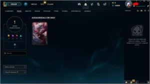 Jhin Cosmos Negros - League of Legends LOL