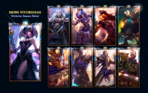 Conta Lol 302 Skins (16 Mit. 26 Lend. 125 Epic) + Exclusivos - League of Legends