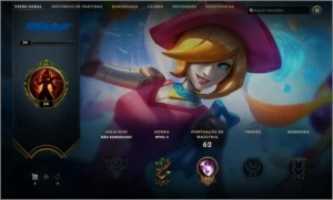 CONTA LVL 30 UNRANKED (orianna curtindo o verão) - League of Legends LOL