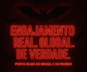 Engajamento de perfis - Redes Sociais