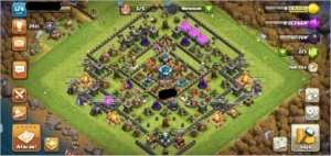 CV 13 RUSHADA - Clash of Clans