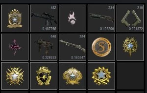 CONTA STEAM CSGO PRIME / 7 MEDALHAS - Counter Strike
