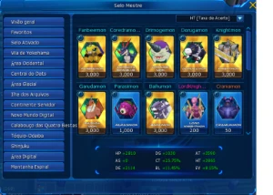 Conta LaDMO Servidor: Alphamon Mid Game ! - Digimon Masters Online