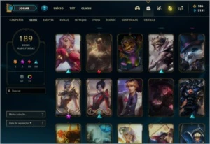 Conta League of Legends Level 448 LOL