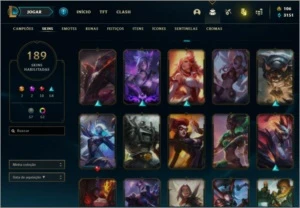 Conta League of Legends Level 448 LOL