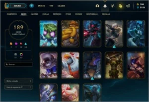 Conta League of Legends Level 448 LOL