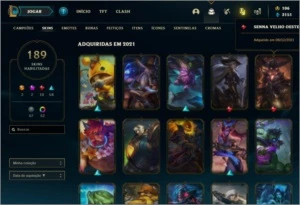 Conta League of Legends Level 448 LOL