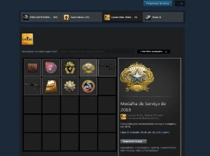 Vendo Conta Antiga Csgo - Prime E Medalhas - Counter Strike
