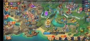 Conta Lords Mobile com T4 liberada