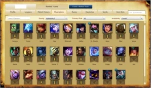Conta Platina 4 - League of Legends LOL