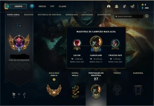 CONTA GOLD 4 MMR BOOSTADO - League of Legends LOL