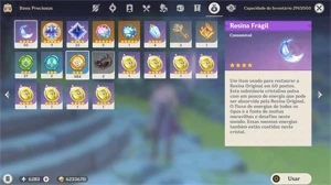 CONTA AR 39 - XIAO, DILUC, YOIMIYA, KLEE E MONA - Genshin Impact