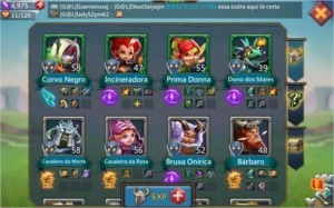 Conta 31M de poder - Lords Mobile