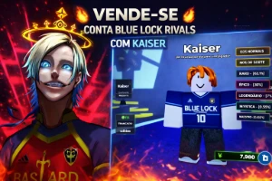 🔥 Conta Blue Lock Rivals Com Kaiser – Entrega Rápida 🔥 - Roblox