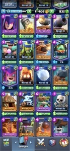 Conta Clash Royale TOP! Várias cartas fulls