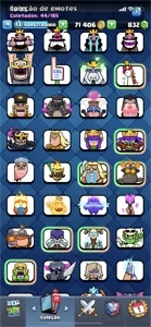Conta Clash Royale TOP! Várias cartas fulls
