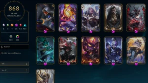 Conta Colecionador Skins 867+71K de RP+AHRI GACHA DE 64K RP - League of Legends LOL