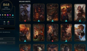 Conta Colecionador Skins 867+71K de RP+AHRI GACHA DE 64K RP - League of Legends LOL