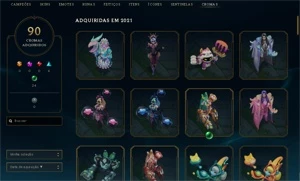 MAIN SUP + 179 SKINS TOTAL / LVL 416 / UNRAKED / UNICO DONO - League of Legends LOL