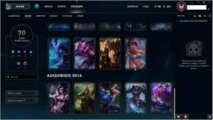 Conta League of Legends,Level 53,Borda Gold,68 Campeoes LOL
