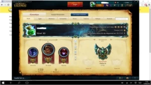 Conta platina 3 - League of Legends LOL