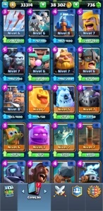 CONTA CLASH ROYALE
