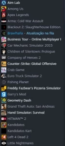 Conta Steam, prime no CSGO alguns jogos, Barato - Outros