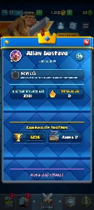 Conta Clash Royale Antiga E Barata