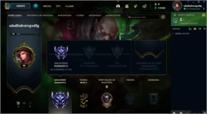 league of legends - conta D2 - 10 pdl 71% win rate LOL
