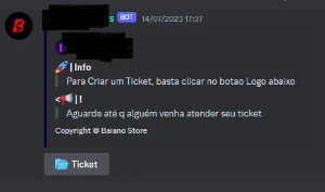 Bot De Ticket Discord